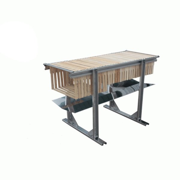 Masa stocat 32 rame din Inox 1250mm