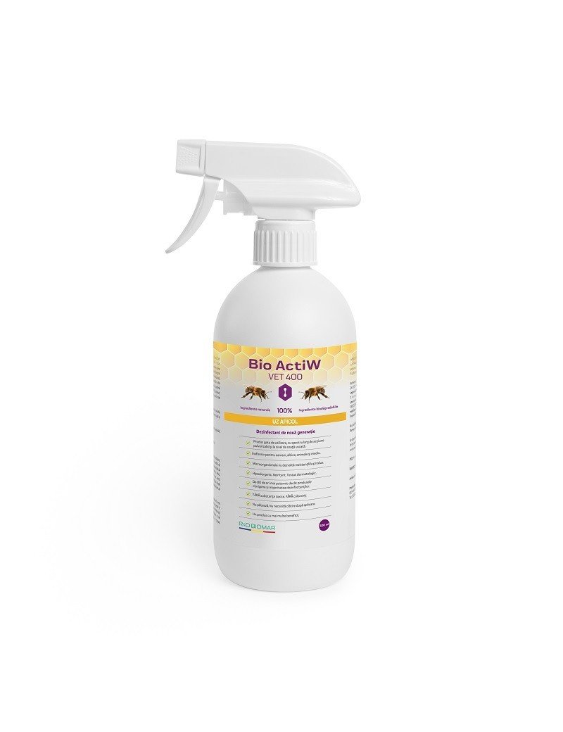 Bio ActiW 400 VET 1L SPRAY - dezinfectant solutie