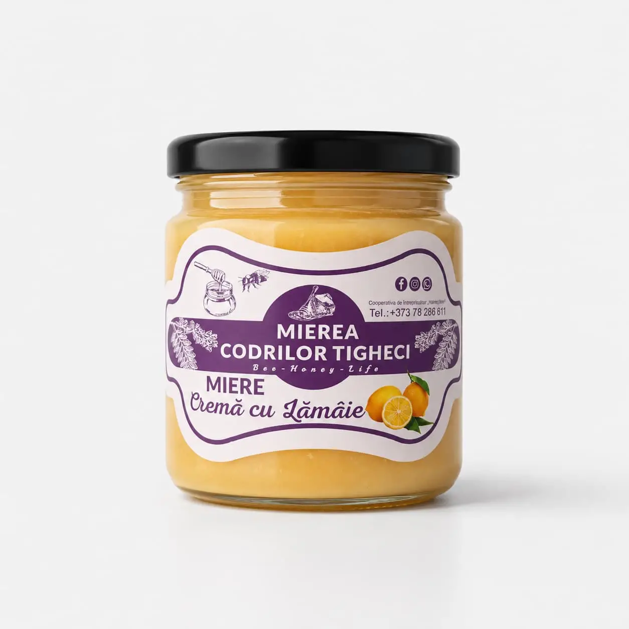 Miere crem cu lămîe - 300g